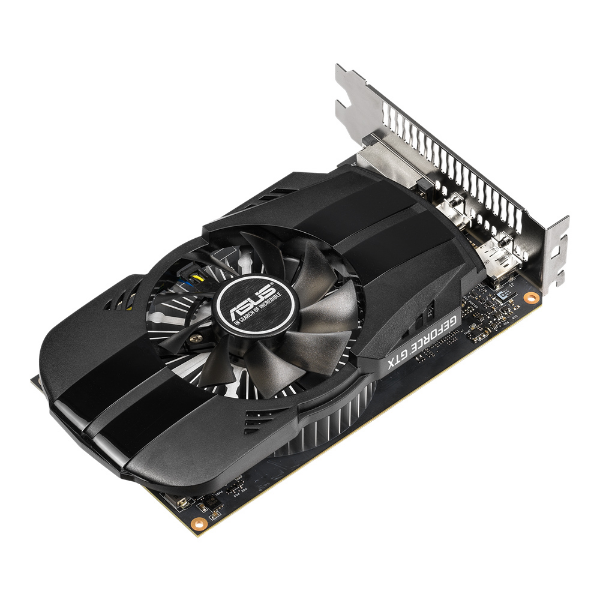 Imagem de Placa de Vídeo ASUS Geforce GTX 1650, 4GB, GDDR5, Phoenix OC, 128bits - PH-GTX1650-O4G