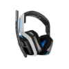 Imagem de Headset Sem Fio Astro Gaming A20 Gen 2 Para Ps5, Ps4, Pc E Mac - Branco/Azul - 939-001877