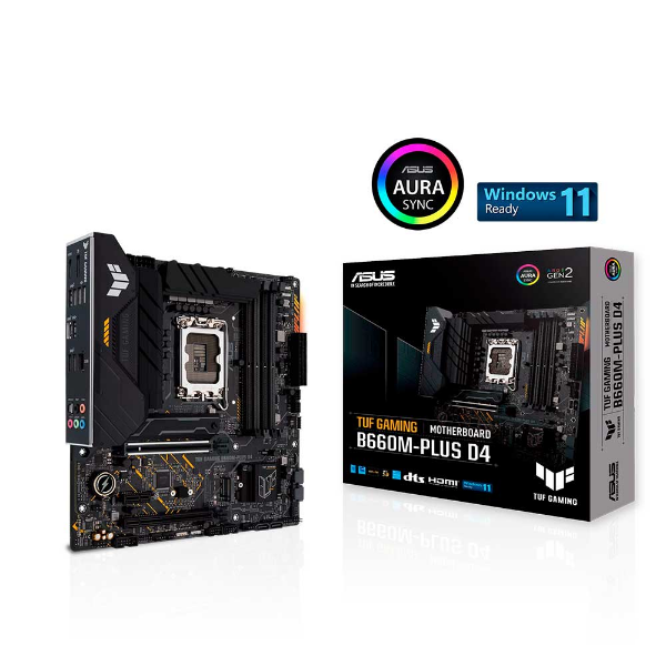 Imagem de Placa Mãe ASUS TUF Gaming B660M-PLUS D4, DDR4, LGA1700