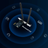 Imagem de ADAPTADOR WI-FI PCIE MERCUSYS BLUETOOTH 5.0 MA30E AC1200