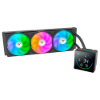 Imagem de WATER COOLER THERMALTAKE TH360-S V3 ARGB SYNC BLACK ALL-IN-ONE 3*ARGB 120MM - CL-W470-PL12SW-A #