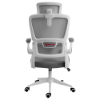 Imagem de CADEIRA OFFICE REDRAGON HELA CINZA/BRANCO C214-W