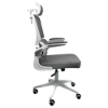 Imagem de CADEIRA OFFICE REDRAGON HELA CINZA/BRANCO C214-W