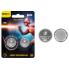Imagem de BATERIA CR2032 3V LITIO MANGANES BLISTER C/ 2 PECAS PIX - 013-6032