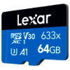 Imagem de CARTAO DE MEMORIA MICRO SDHC LEXAR HIGH PERFORMANCE 64GB - LMS0633064G-BNNNG