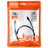 Imagem de CABO REDE PLUSCABLE PATCH CORD CAT.6 2.5M - PC-ETH6U25BK