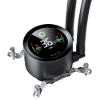 Imagem de WATER COOLER GAMEMAX ICEBURG 240DS8IBK BLACK ARGB