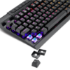 Imagem de Teclado Mecanico Redragon Surya 2 K563rgb-1 Pt-Blue Switch Azul