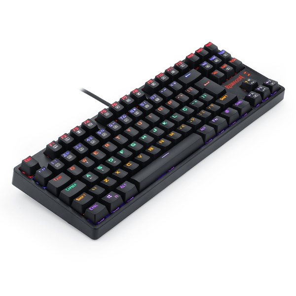 Imagem de Teclado Gamer Redragon Daksa Preto Switch Vermelho - K576r-1