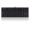 Imagem de Teclado Gamer Redragon Daksa Preto Switch Vermelho - K576r-1