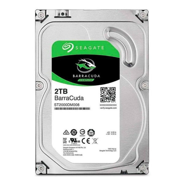 Imagem de Hd Seagate Barracuda 2tb 3,5" Cache 256mb 7200rpm Sata St2000dm008