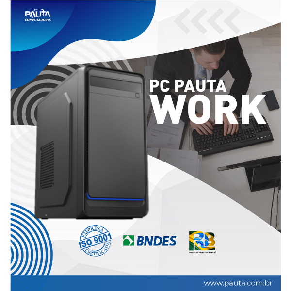 Imagem de Pc Pauta Work Amd Athlon 320ge/ 4gb/ 256gb Ssd/ Freedos