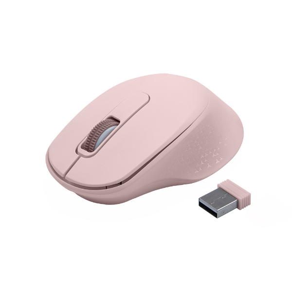 Imagem de Mouse C3tech Sem Fio Rc Nano E Bluetooth Rose - M-Bt200pk