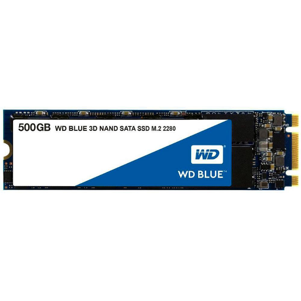 Imagem de Ssd M.2 2280 Wd Blue 500gb Sata 3 3d - Wds500g2b0b