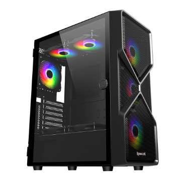 Mostrar detalhes de Gabinete Gamer Redragon Superion Gc-Mb211 Preto Imagem de Gabinete Gamer Redragon Superion Gc-Mb211 Preto