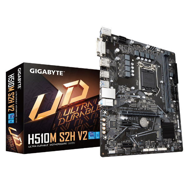 Imagem de Placa Mae (Intel) Gigabyte H510m S2h V2 Ddr4 Lga1200 10° E 11° Geracao