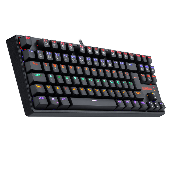 Imagem de Teclado Gamer Redragon Daksa Preto Switch Azul - K576r-1