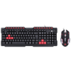 Imagem de Kit Teclado E Mouse Gamer Vinik Grifo Com Fio Led Vermelho - Vgc-01v