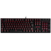 Imagem de Teclado Mecanico Redragon Mitra K551-1 Single Color Switch Vermelho