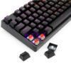 Imagem de Teclado Gamer Redragon Surara K582rgb-Pro Preto/Vermelho Switch Optico/Mecanico