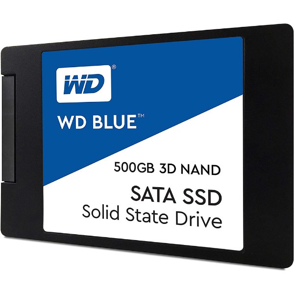 Imagem de Ssd Wd Blue 500gb 2,5" 7mm Sata 3 -Wds500g2b0a