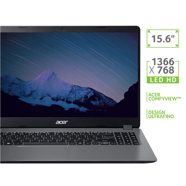 Imagem de Notebook Acer 15,6p Hd1tb4gb A3155636z1 I3 1005g1u W10 Home