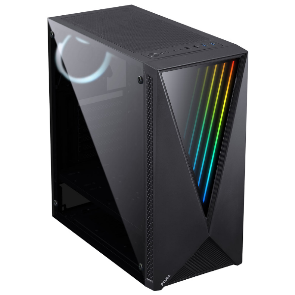 Imagem de Gabinete Gamer Mid Tower Vector Preto S/Fonte Vcptrgb3fv