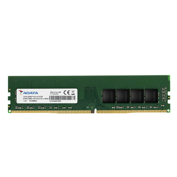 Imagem de Memoria Adata 16gb Ddr4 2666mhz - Ad4u2666716g19-Sgn