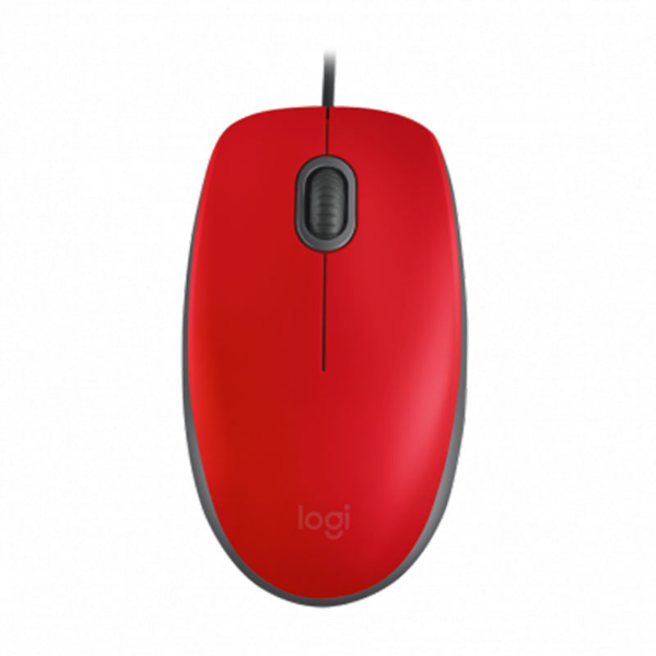 Imagem de Mouse Logitech M110 Silent Red