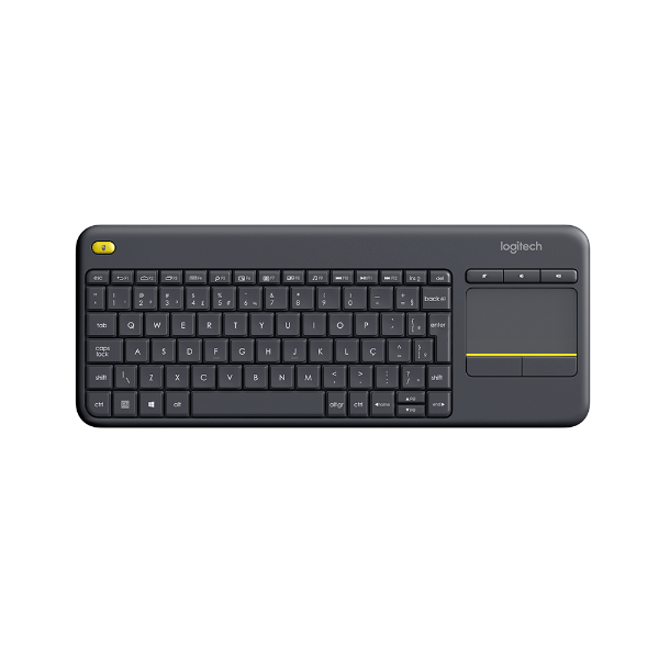 Imagem de Teclado Sem Fio Logitech K400 Plus Tv - 920-007125