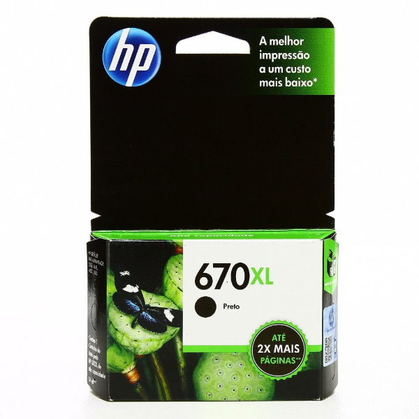 Imagem de Cartucho Hp Cz117ab N 670xl Preto