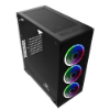 Imagem de Gabinete Gamer Redragon Mixmaster Gc-618 Mid Tower C/ 3 Fans Preto
