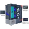 Imagem de Gabinete Pc Gamer Kmex Cg-04z5 Asgard Iv Peto
