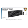 Imagem de Kit Mouse E Teclado K-Mex Ka-S329+Ma-A733 Sem Fio Preto