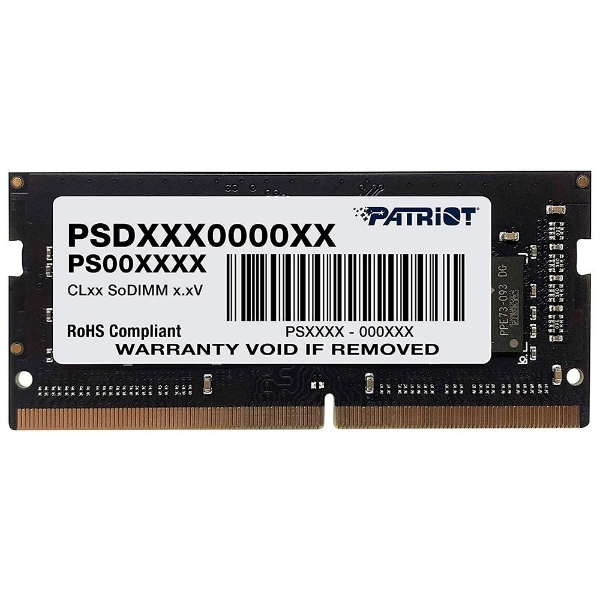 Imagem de Memoria 4gb Patriot 2400mhz Signature Notebook Psd44g240041s