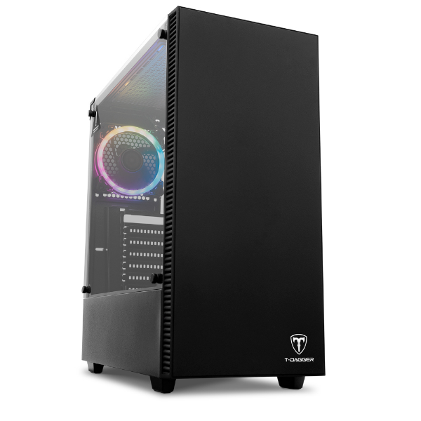 Imagem de Gabinete Gamer T-Dagger T-Tgc305b Cube Preto