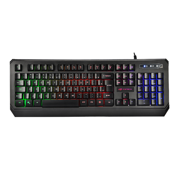 Imagem de Teclado C3tech Gamer Kg-50bk Usb Pto