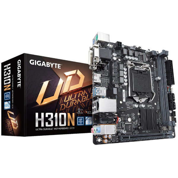 Imagem de Placa Mae (Intel) Gigabyte H310n 1.1 Ddr4 1151 8º E 9° Geracao