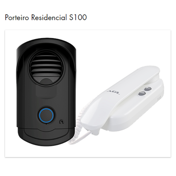 Imagem de Video Porteiro Eletronico Agl S100