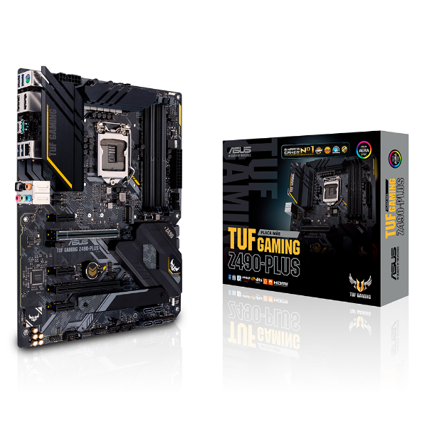 Imagem de Asus Placa Mae Intel Z490plus Tuf Gaming Ddr4 Lga1200