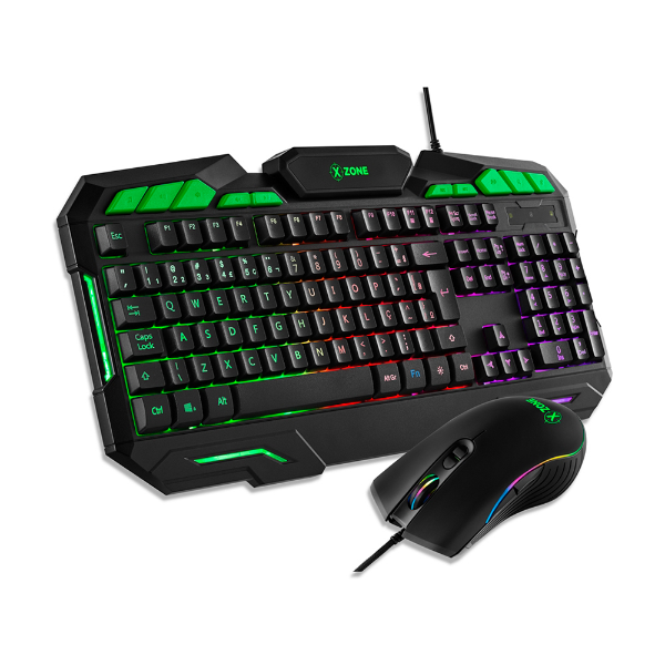 Imagem de Kit Mouse Teclado Xzone Gtc01 Preto