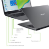 Imagem de Notebook I3 1005g1 Acer 15,6p Hd A31556330j 4gb256gb Ssd W10