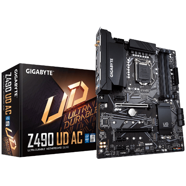 Imagem de Placa Mae Intel Gigabyte Z490udac1.0 Ddr4 Lga1200 10geracao