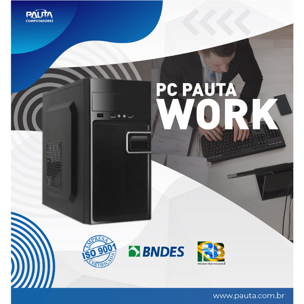 Imagem de Pcpauta Work Pentium G5400 128gbssd Freedos S/Dvdteclmous