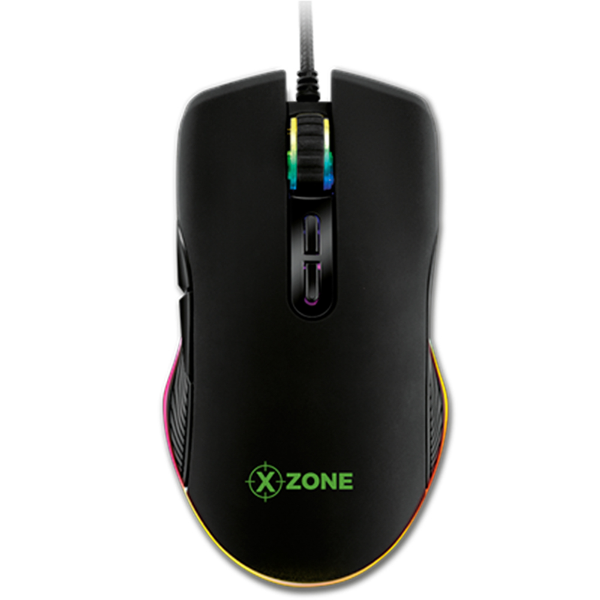 Imagem de Gaming Mouse Gamer Xzone Gmf-02 16400dpi Usb Preto Led Rgb