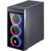 Imagem de Gabinete Pcyes Mid Tower Jupiter Juppreto7c3fcv Fans Led Rgb