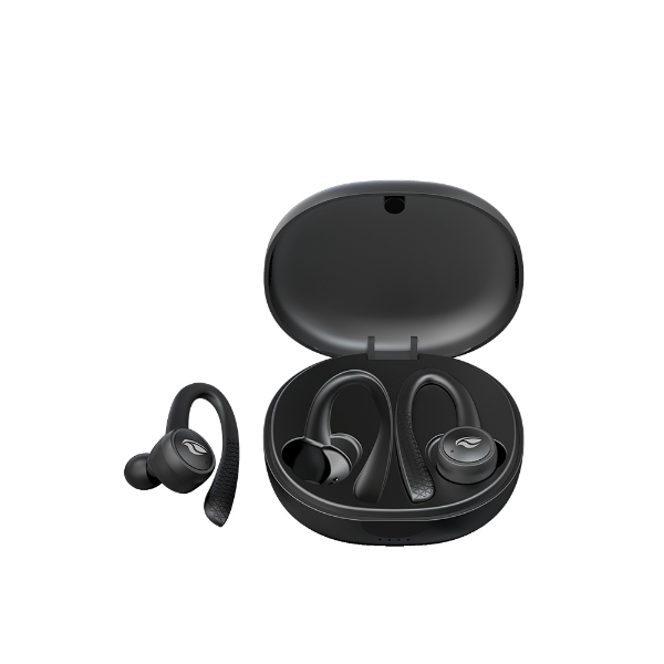 Imagem de Fone Ouvido C3tech Eptows100bk Sportybuds Bluetooth 5.0 Pto