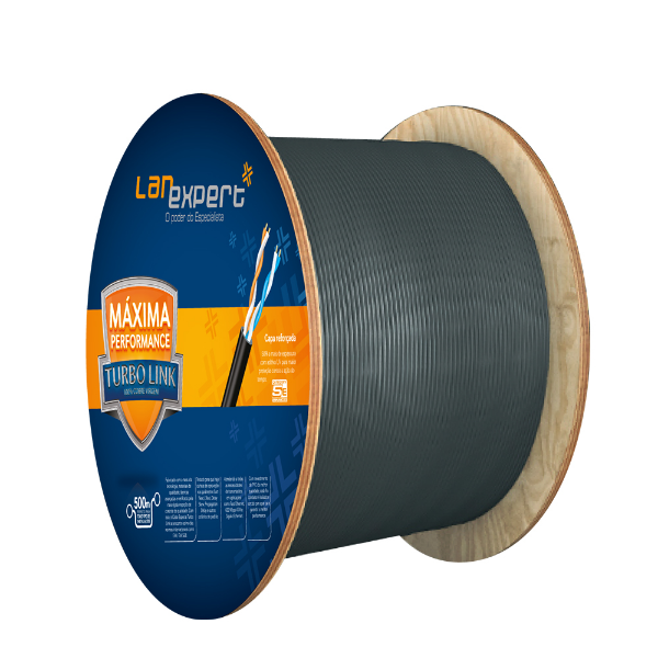 Imagem de Cabo Rede Cat5e Lan Expert Turbo Link Utp Cx305m