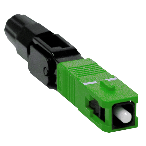 Imagem de Conector Rapido Fast Crimp Sc-Apc Verde Transcend 10 Un