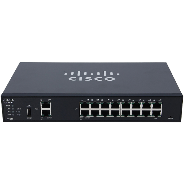 Imagem de Cisco Rv345 Roteador Cisco Rv345 Dual Wan Gigabitvpn Router